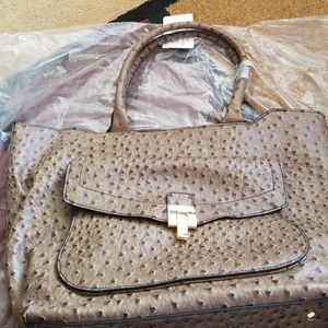 London Fog tan/brown new tote